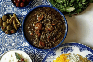 قرمه سبزی با سبزی خشک | بالسی
