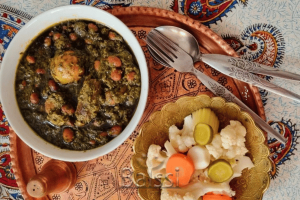 قورمه سبزی با ترشی | بالسی