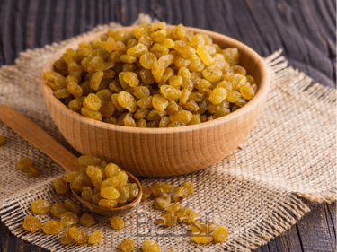 عکس کشمش سبز در کاسه