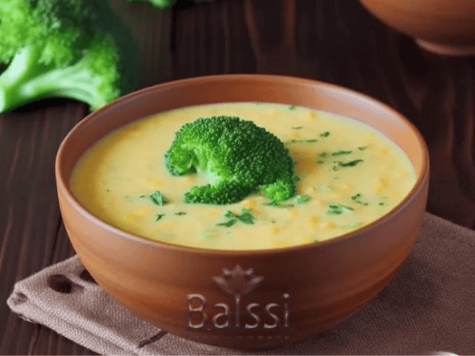 سوپ بروکلی و چدار | بالسی