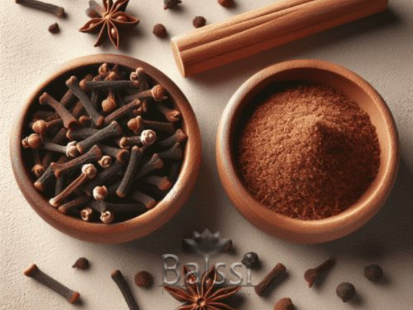 عکس پودر دارچین و دان میخک