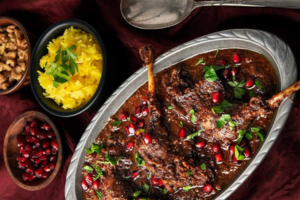 خورشت فسنجان مرغ با انار | بالسی
