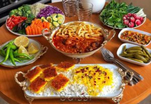 خورشت قیمه در سفره غذای ایرانی | بالسی