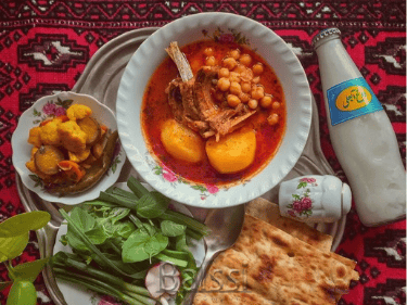آبگوشت خوشمزه سر سفره ایرانی | بالسی