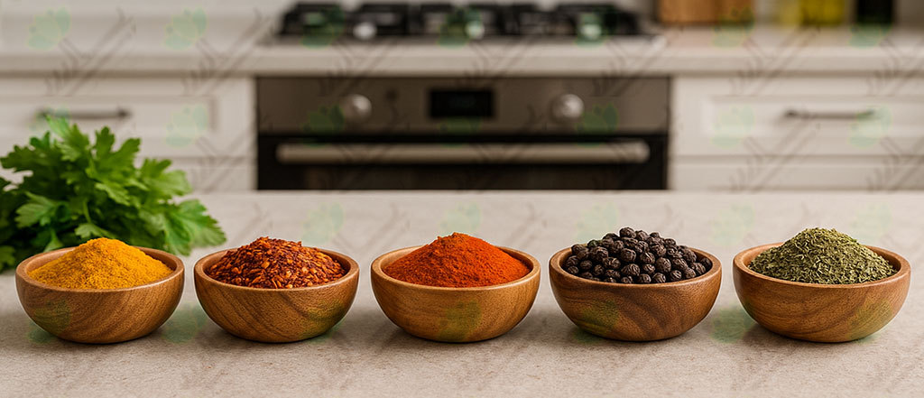 انواع ادویه جات عمده بالسی