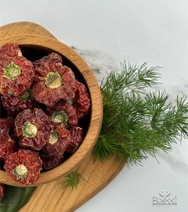 فلفل قرمز عنابی