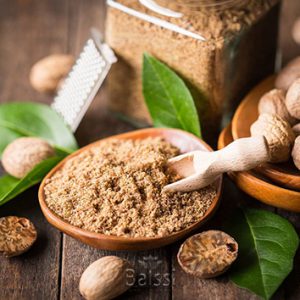 قلم و پودر جوز هندی