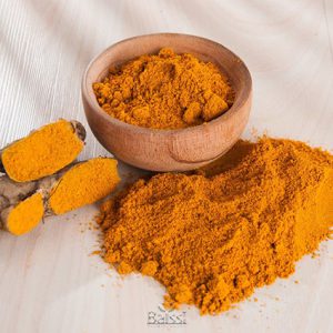 قلم و پودر زردچوبه