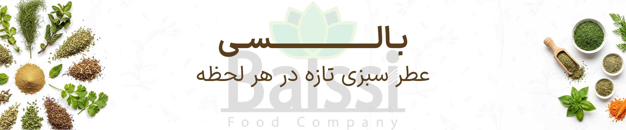 بنر سبزی خشک بالسی