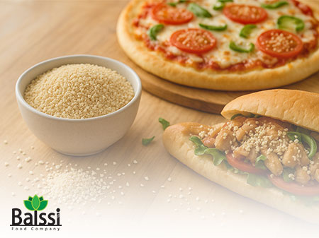عکس گرانول موسیر در کنار ساندویچ آماده و پیتزا | بالسی